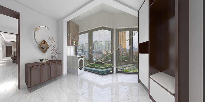 ぬ璨儿-颐景豪庭B座904效果图.dwg-装修设计方案