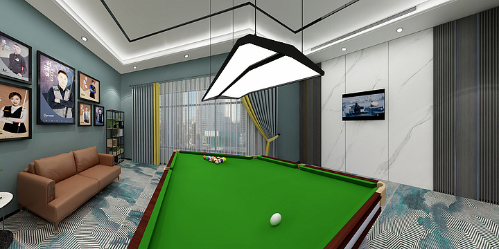 璟点总部-内蒙赤峰效果图-装修设计方案