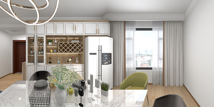 小六QAQ-鑫轩装饰13754689223长江官邸-装修设计方案