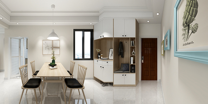 室内风水设计师A采缇-埠上桃源4-1702-装修设计方案