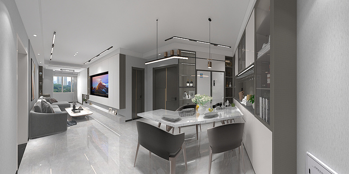 北辰10136-西城花园（星光装饰）*.dwg-装修设计方案