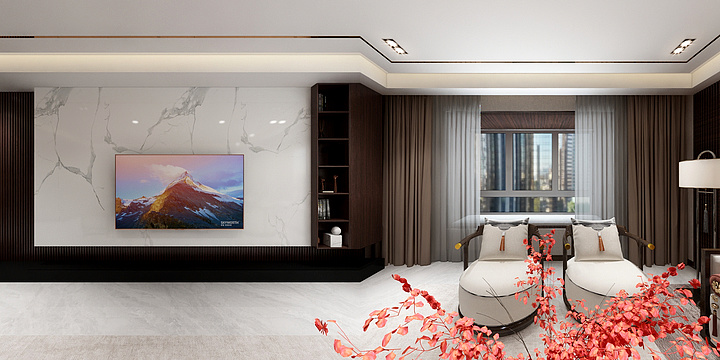 Aichihongdousha-傲城珑园4#25楼-装修设计方案