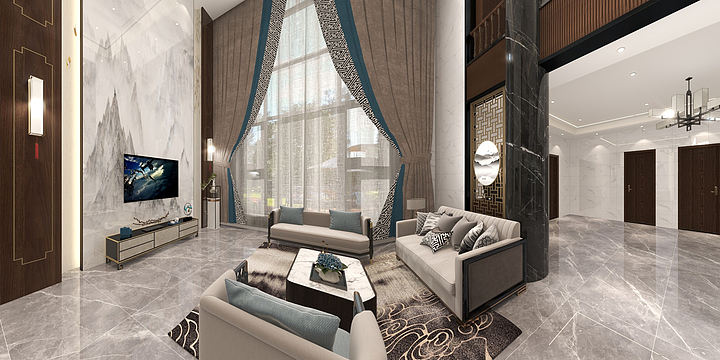 老李装饰设计-金石周生别墅-装修设计方案