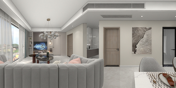 新派居空间设计-云锦台27栋周哥.dwg-装修设计方案