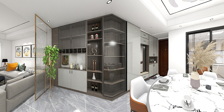 设计师廖小兵-外滩一号6栋-装修设计方案