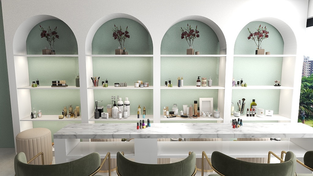 酒醉九泉-美容店图纸.dwg-装修设计方案