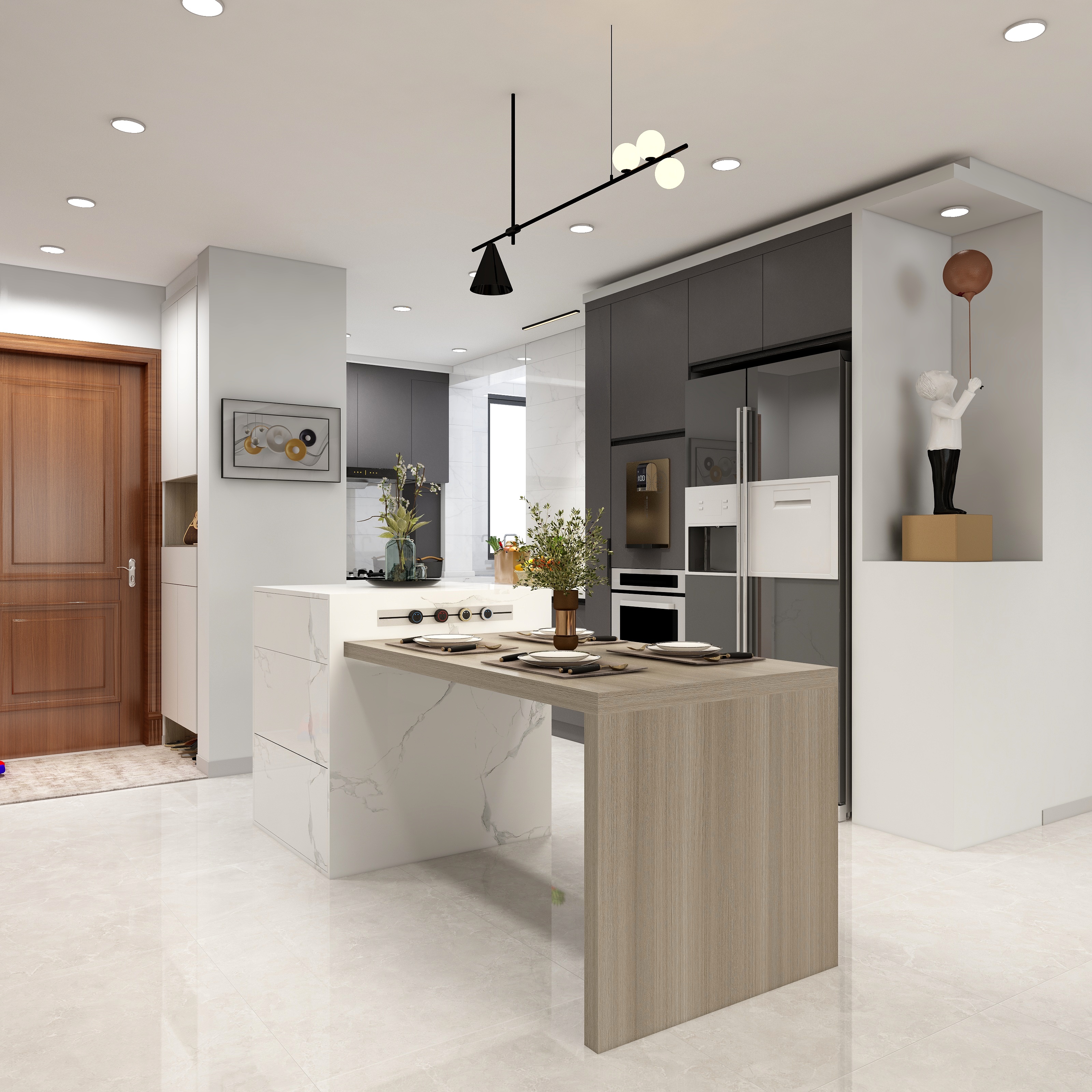 全案宅配ckUN-招商贝肯山6期木制作方案.dwg-装修设计方案