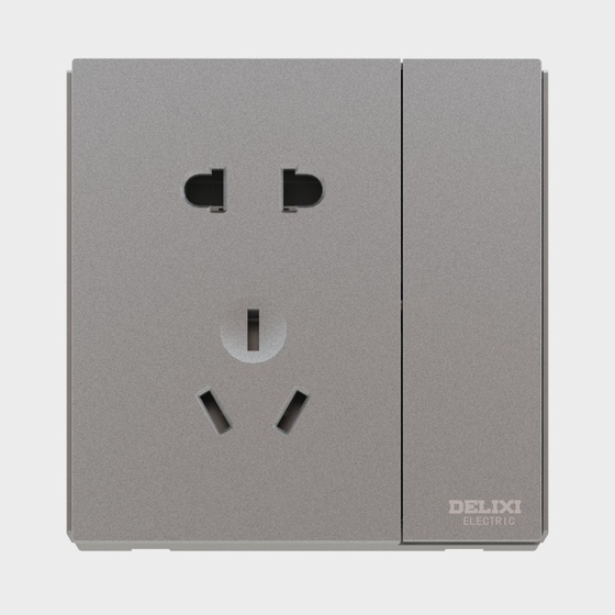 Modern Switches & Sockets,gray
