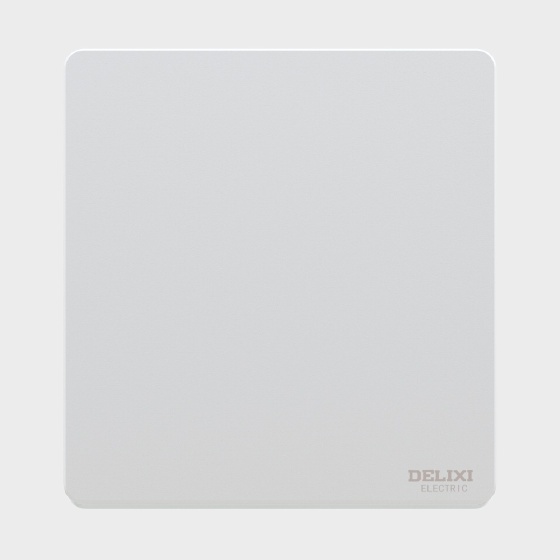 Delixi Electric DE898 Yucai series - switch 1K - pearl white