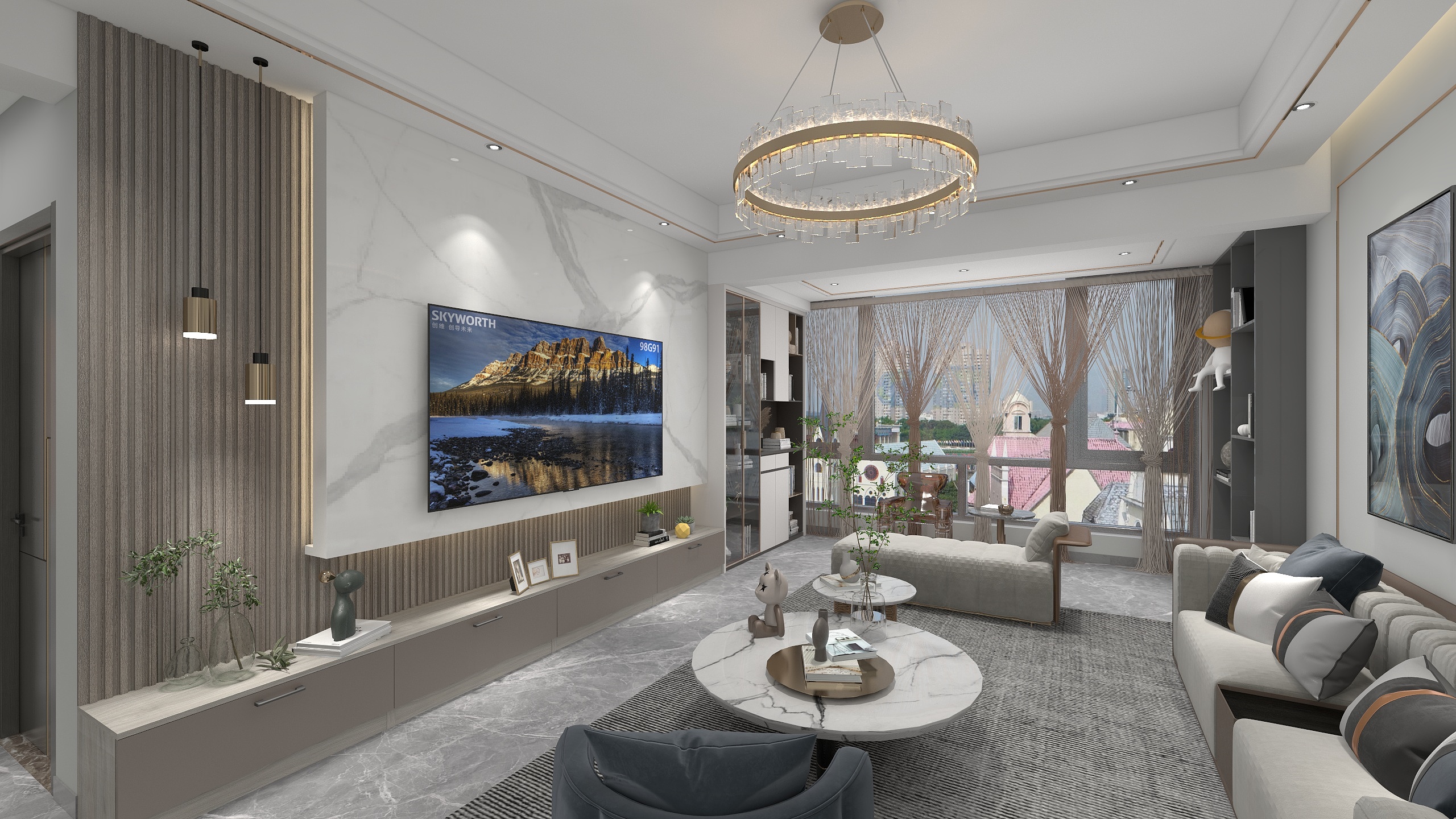 全案设计-张坤-铂悦湾-张姐-装修设计方案