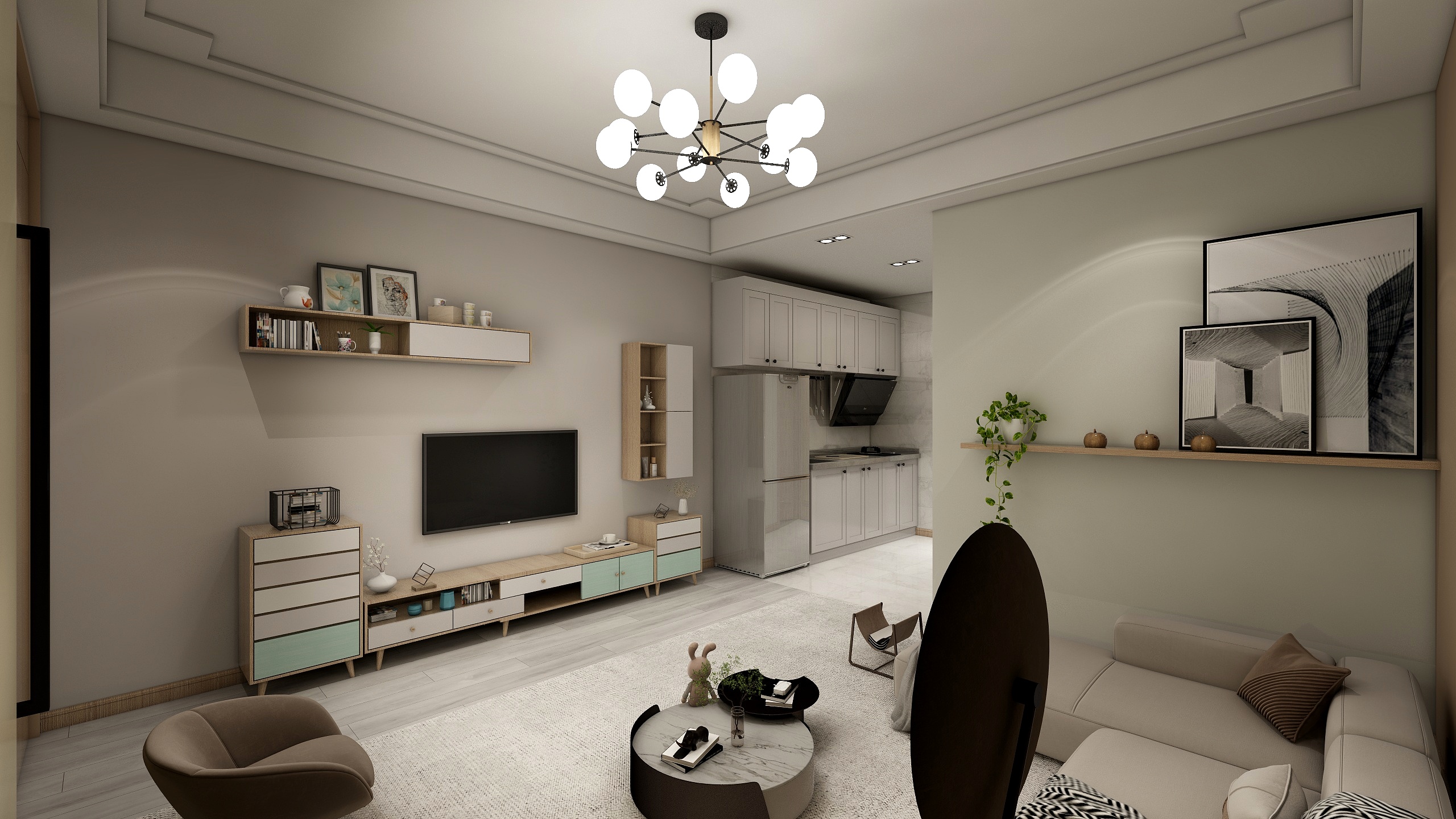 宁夏鑫艺装饰工程有限公司-宝湖·天悦-装修设计方案