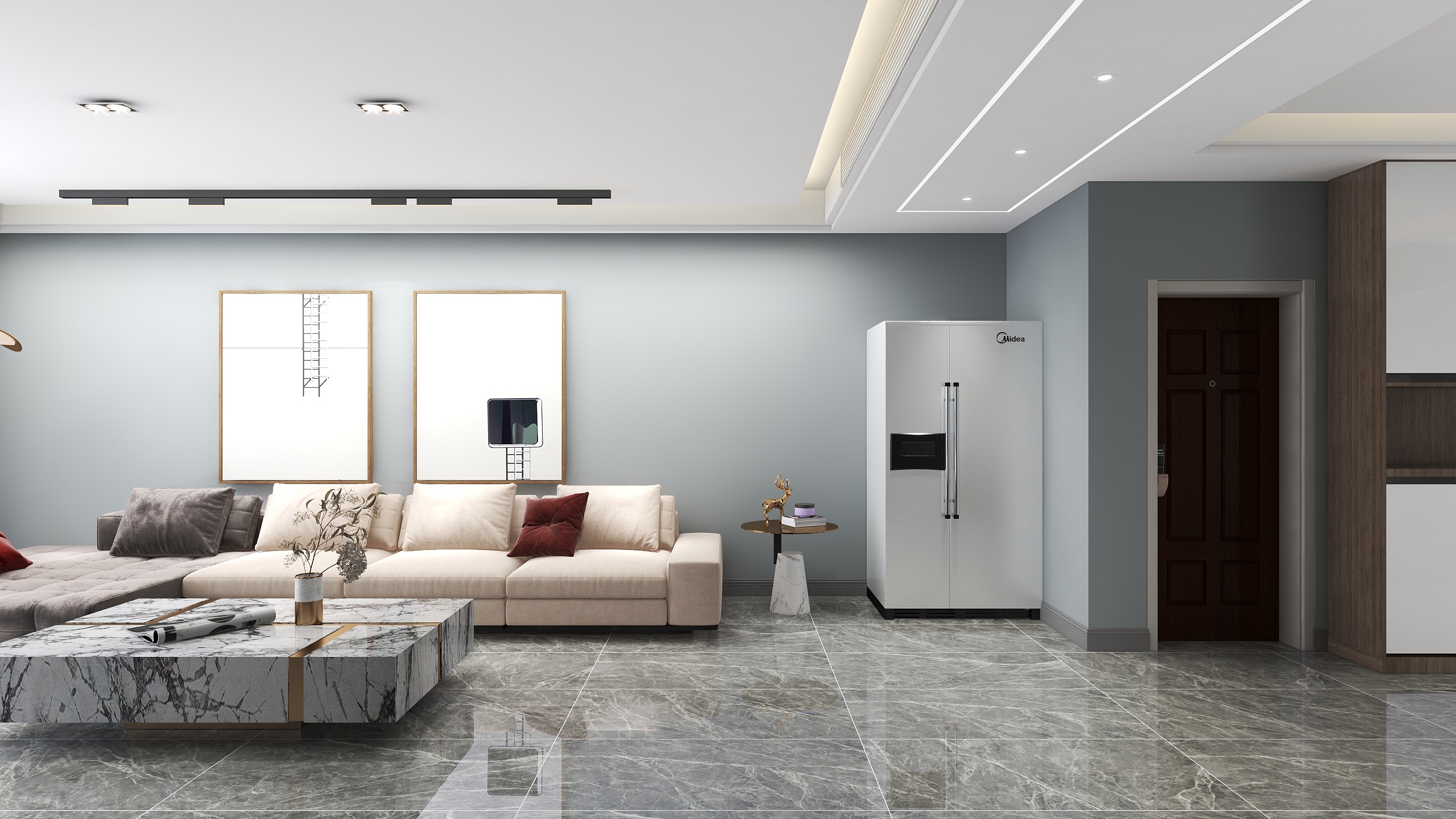 YX的设计-小马新村无主灯设计-装修设计方案