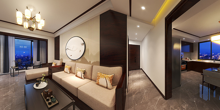 全屋定制效果图丶-世通城市广场.dwg-装修设计方案