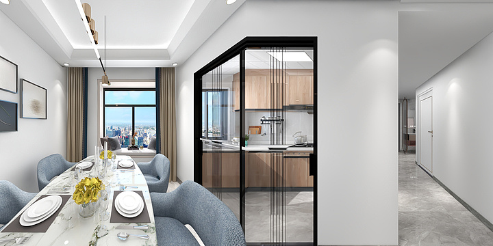 rose天堂设计沙龙-张哥秋长125平米-装修设计方案