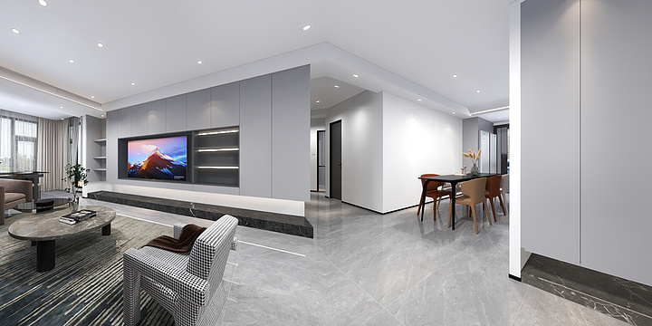 李柯昕-独立设计工作室·碧桂园·极简-装修设计方案