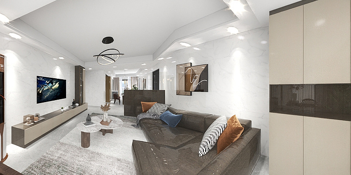 胡设计大湿-帝景观澜3-1-1501-装修设计方案