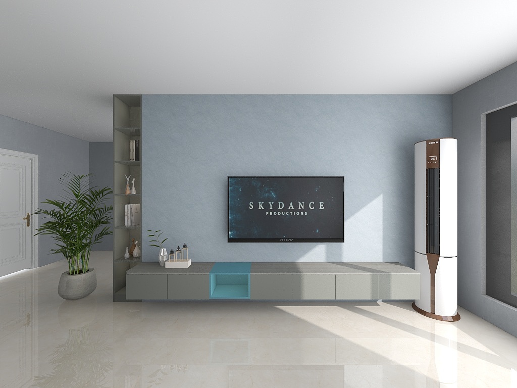 叶之feifei-进站路社区电视柜-装修设计方案