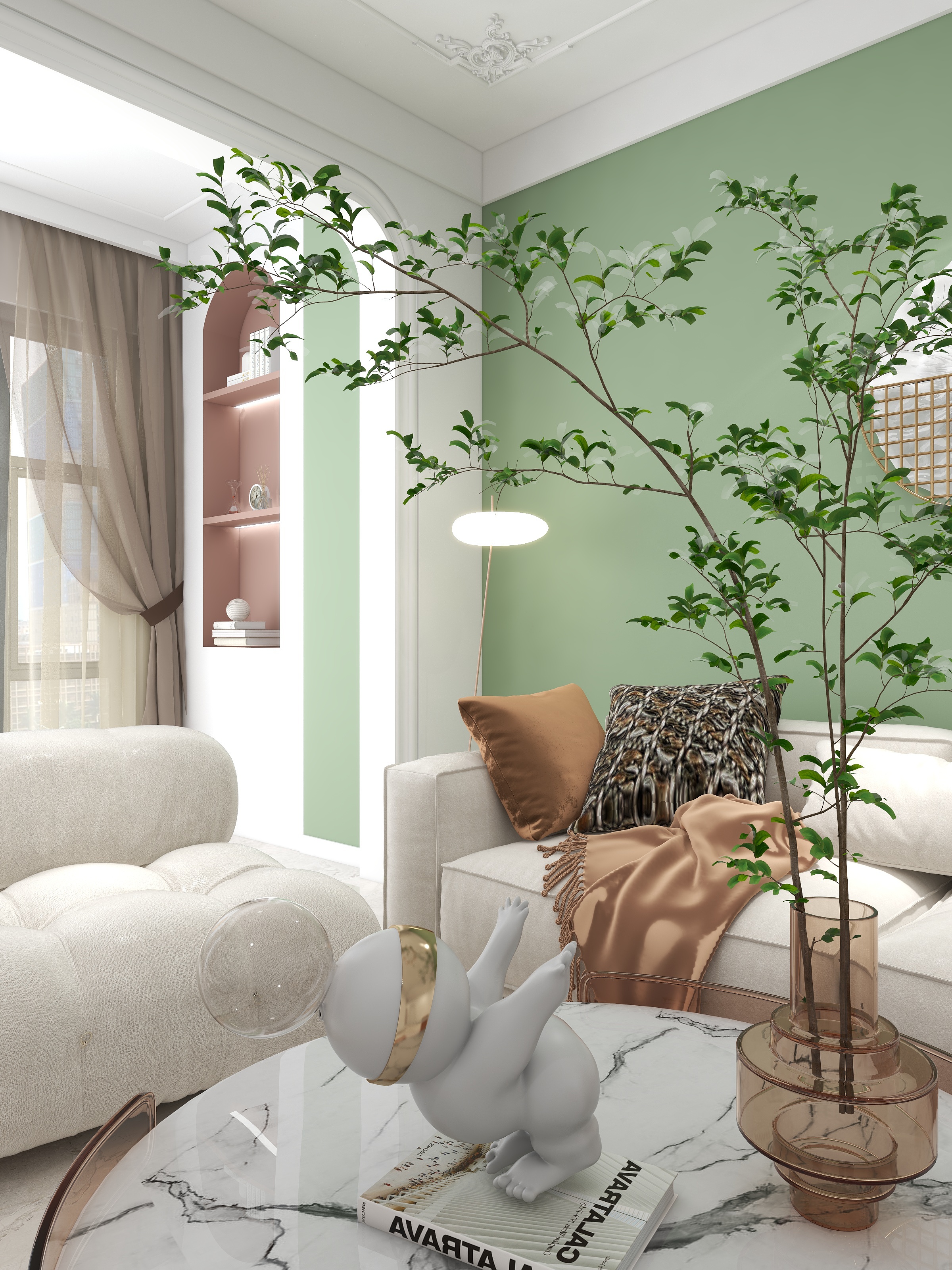 陈晓设计师-龙城国际现代简约-装修设计方案