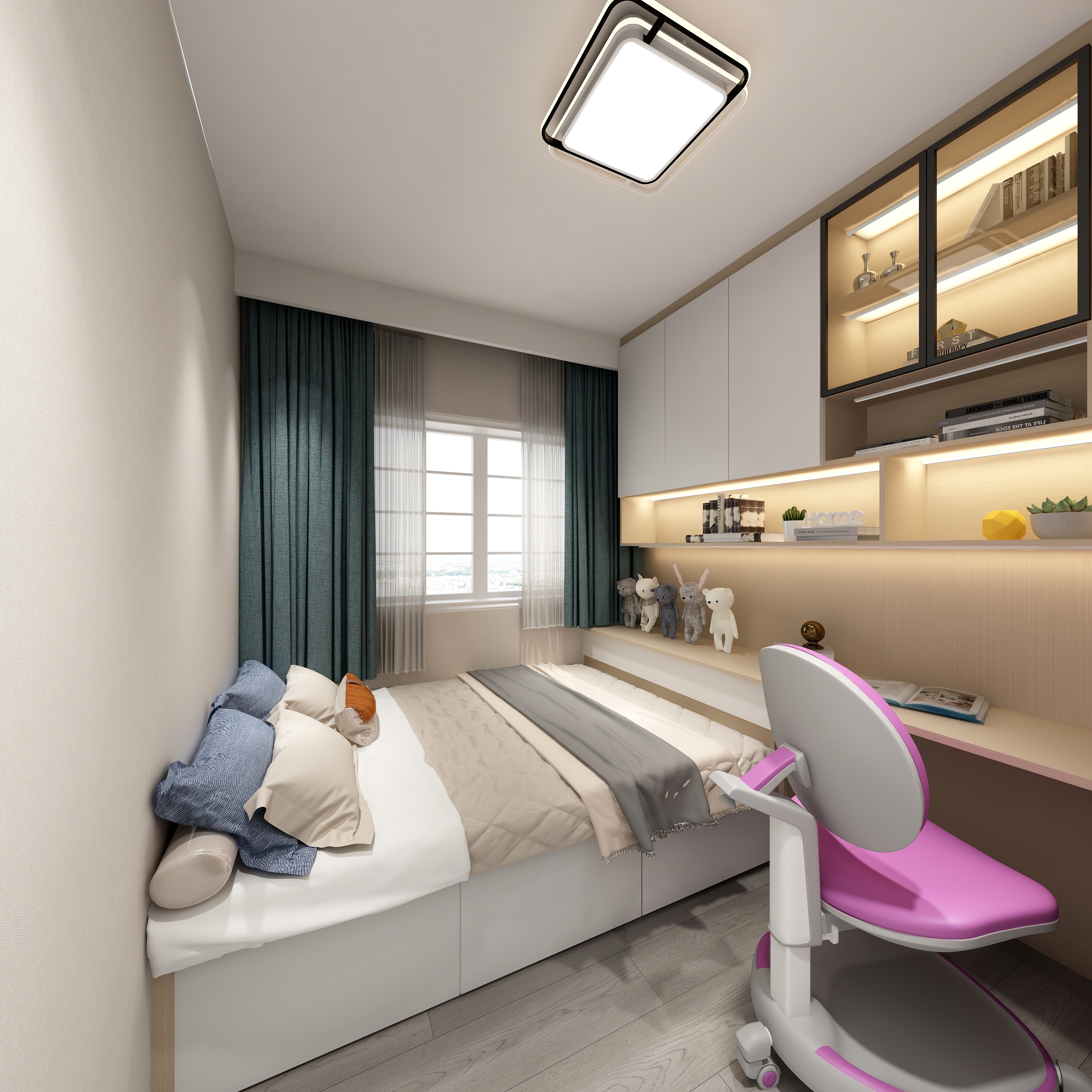 北京凯利达-万科翡翠蓝山-装修设计方案