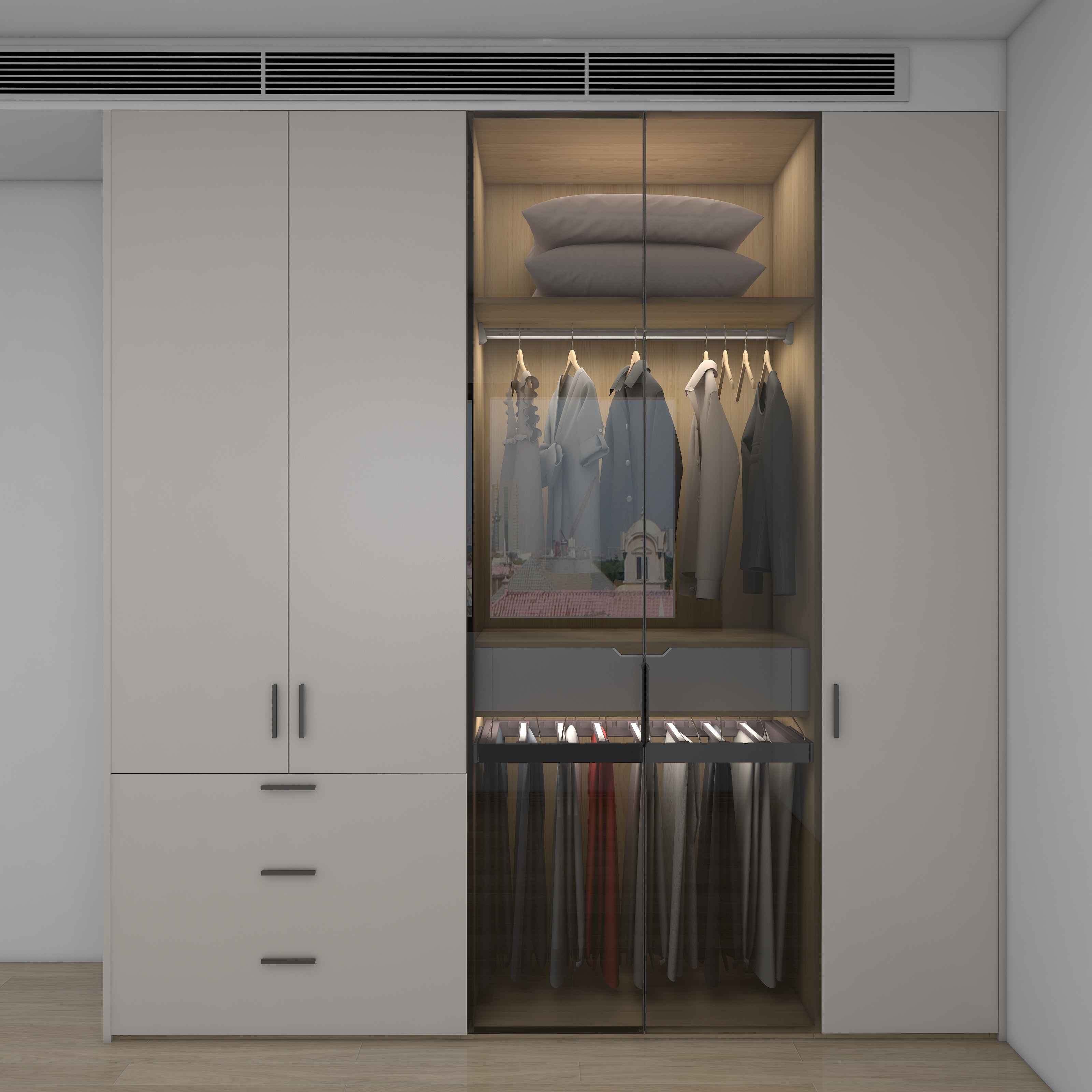 曹黄虎-青岛客卧二-装修设计方案