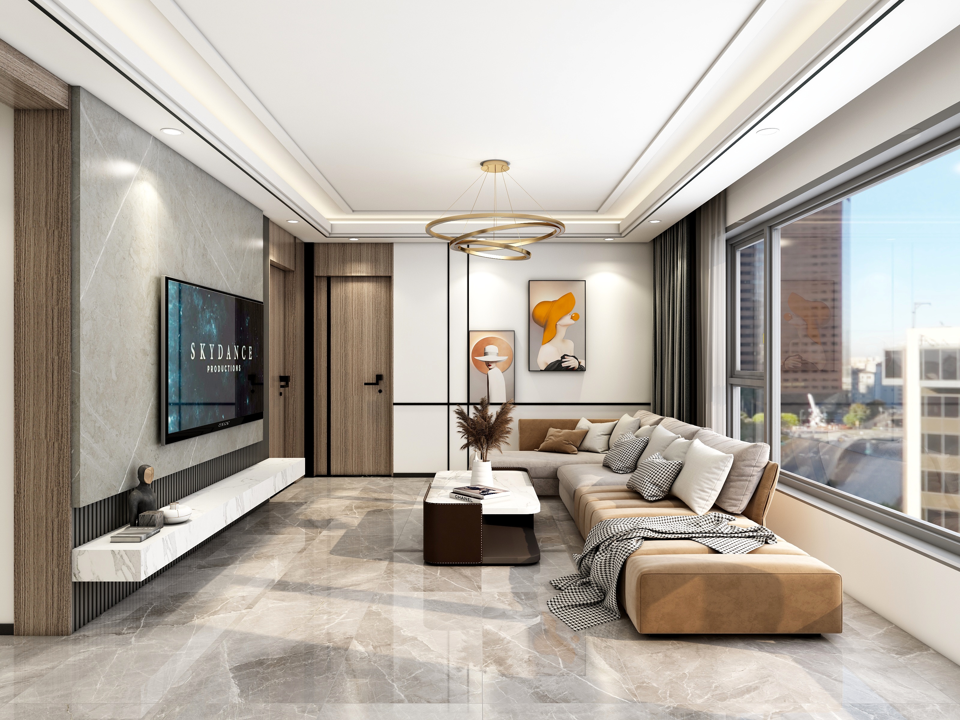 班夫-《大唐四季-现代》-装修设计方案