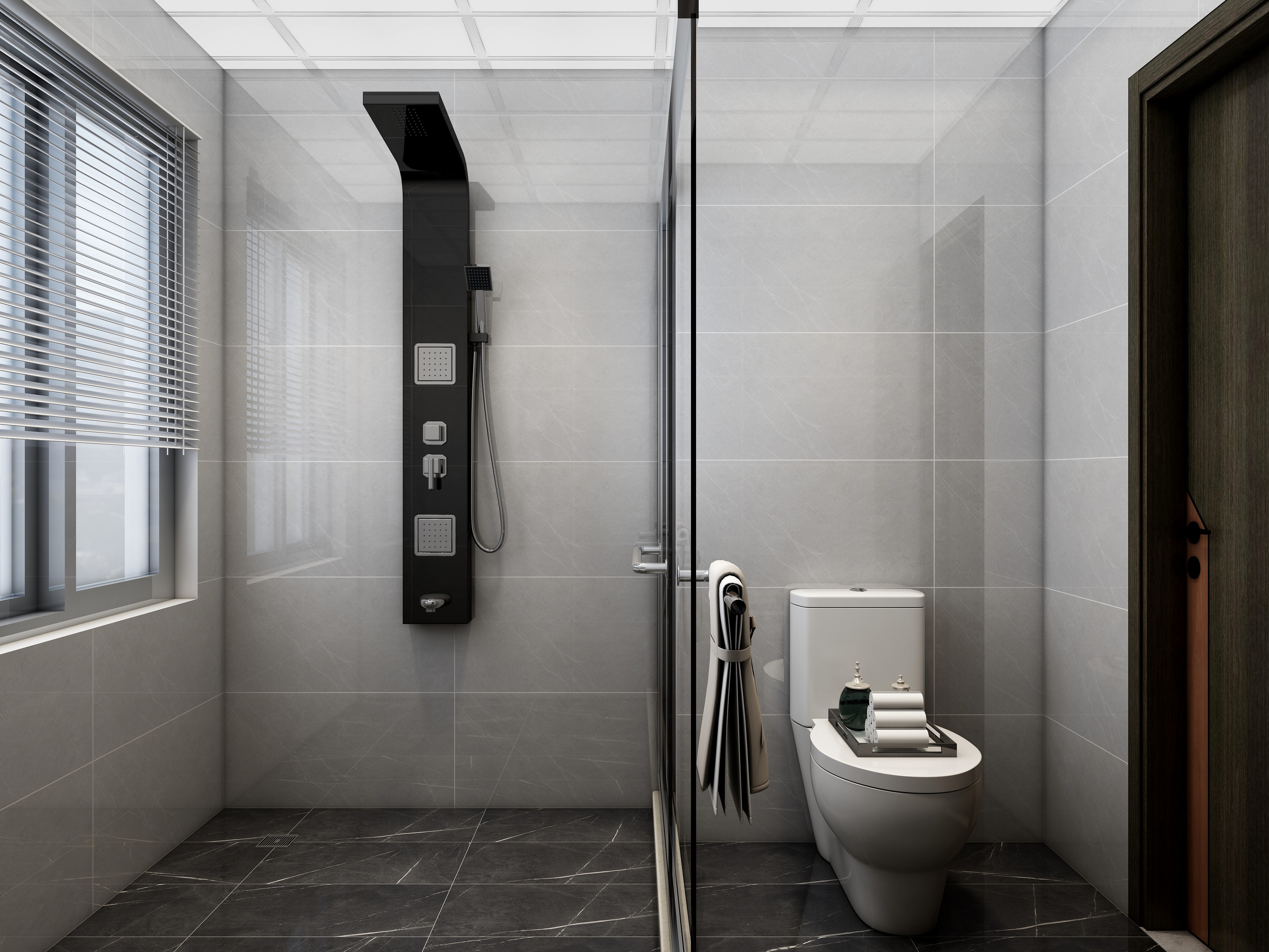 整装设计狮-名仕一层-咖色版本-副本-装修设计方案