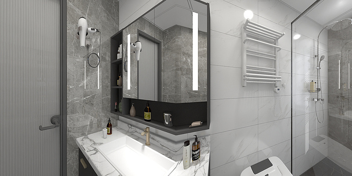 曾凡苏-熊咀御景苑西户-装修设计方案