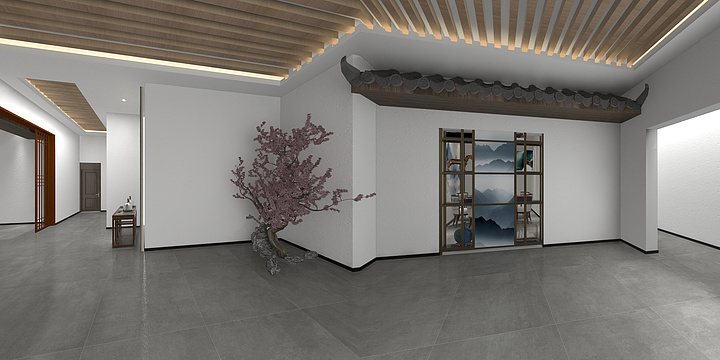 肖莹设计-饭店中式-装修设计方案