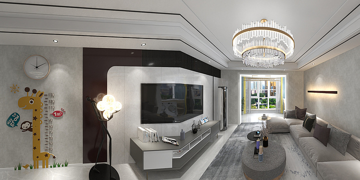 百变空间室内设计工作室-北方明珠5#2-203室吕女士雅-装修设计方案