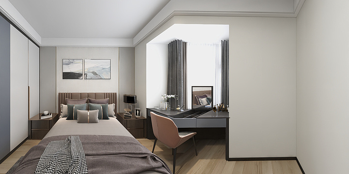 全屋定制设计钱多多-紫金水乡12-2604-装修设计方案