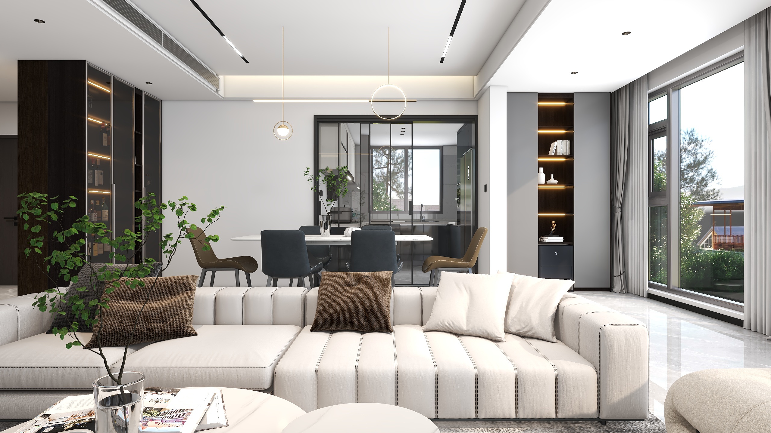 钜匠装饰刘小辉-一品阳光6栋1201-装修设计方案