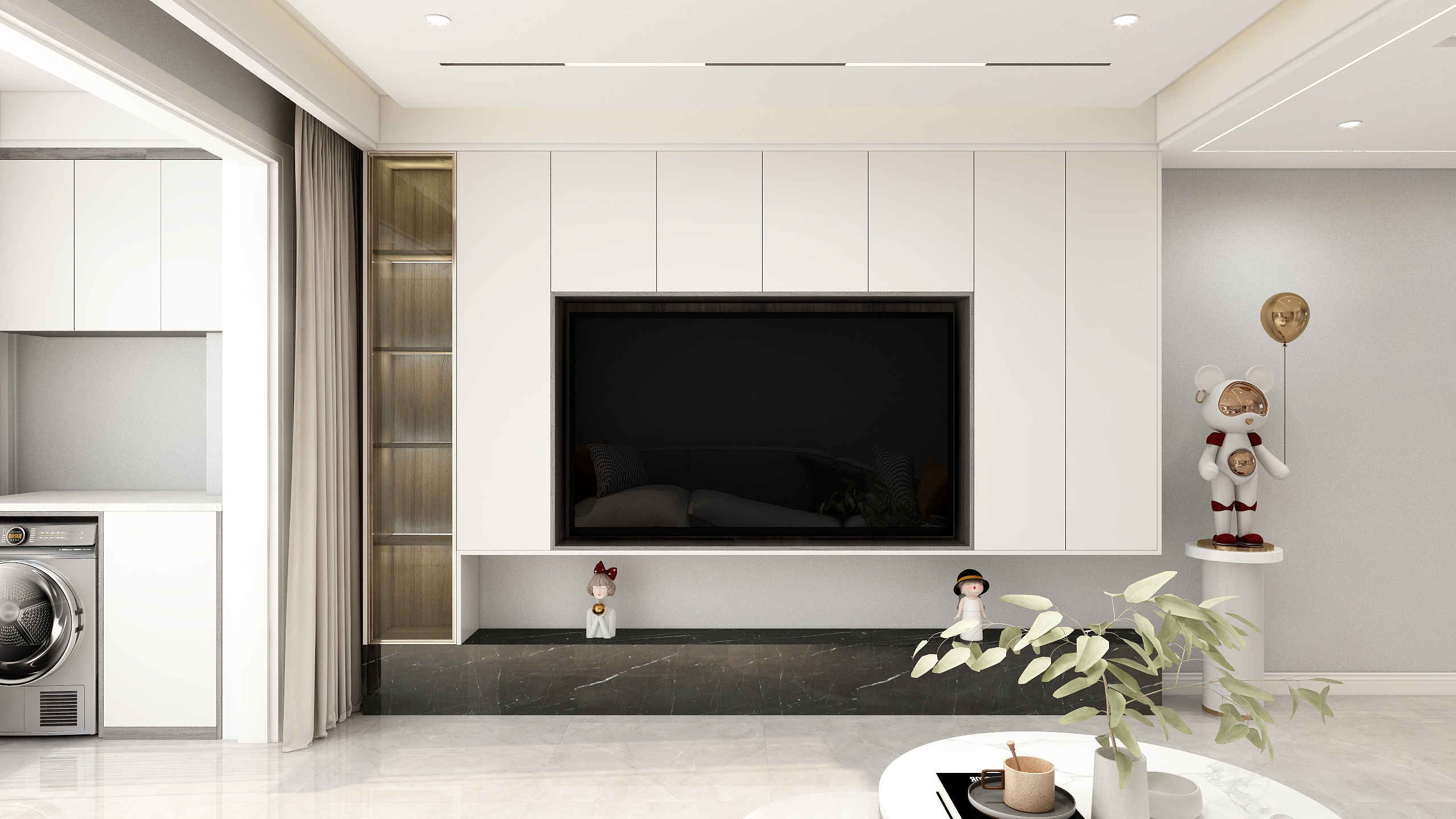 石河子科宝全屋定制-景河花园-装修设计方案