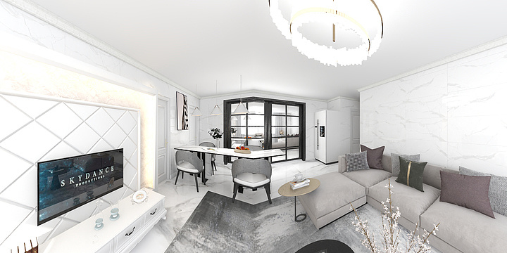 冮江-阳光市-装修设计方案