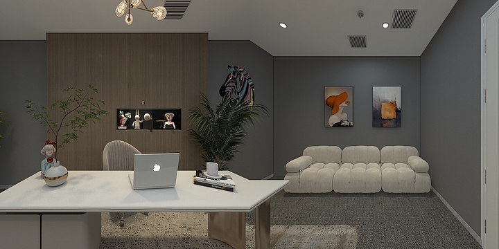 DesignerYZC-鞍山坚果传媒2-装修设计方案