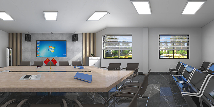 王良智-横江政府会议室.dwg-装修设计方案