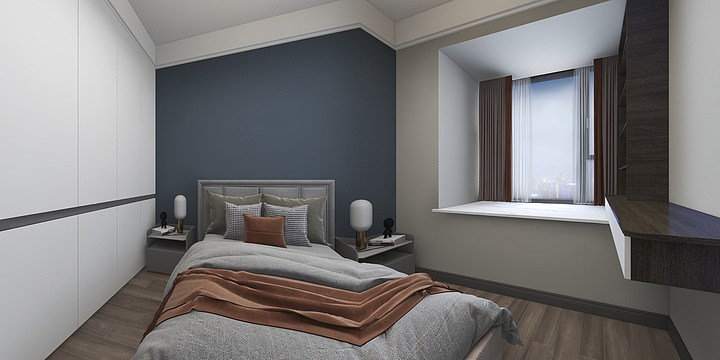 设计师刘晓琴-央玺横厅陈卓-装修设计方案