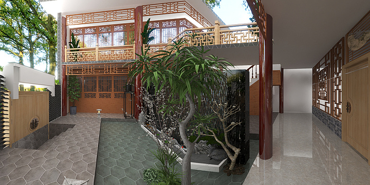 大理市木森装饰有限公司-双廊自建房202㎡-装修设计方案