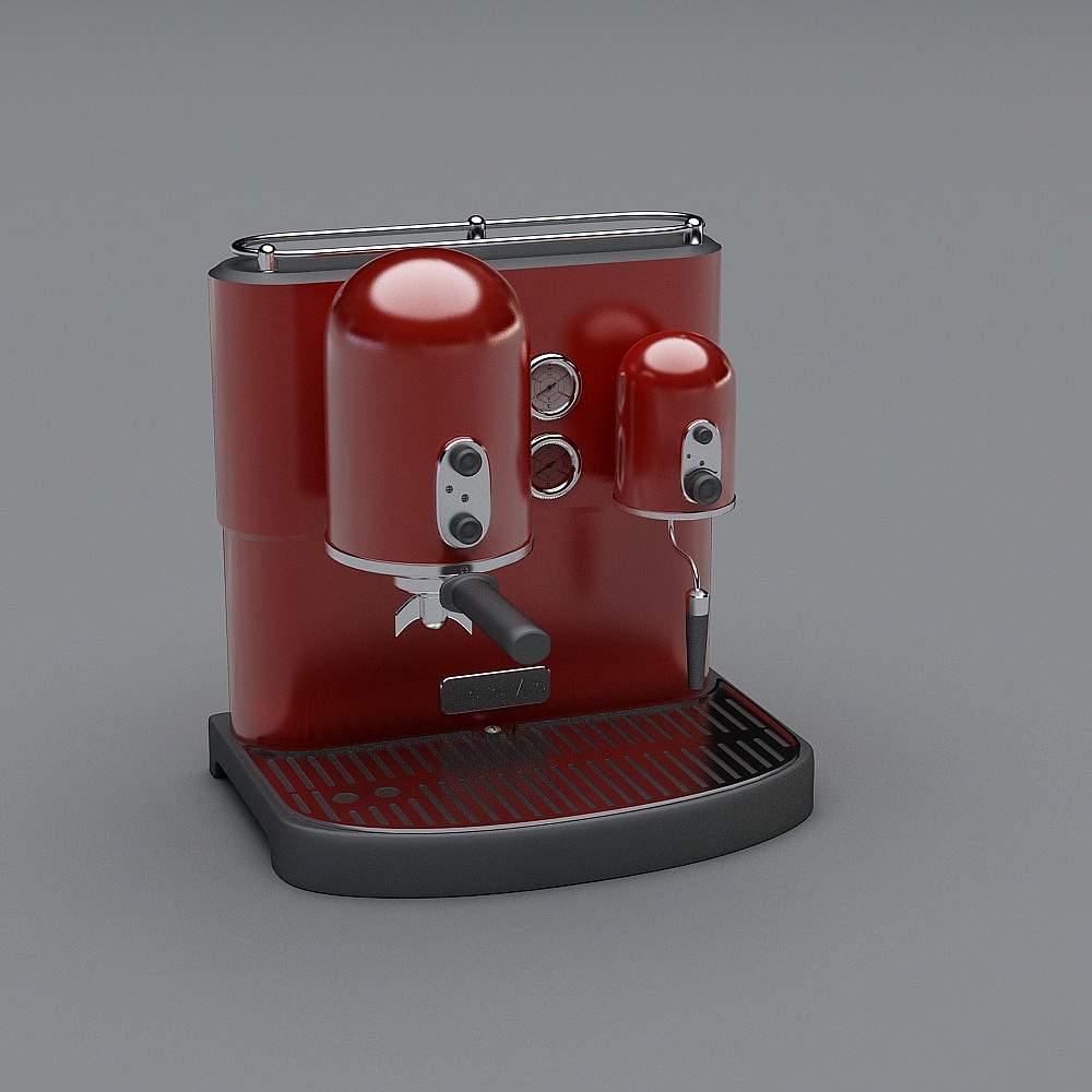 KUJIALE-咖啡机223D模型