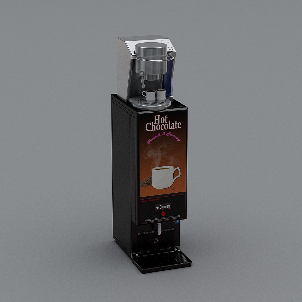 咖啡机-13D模型