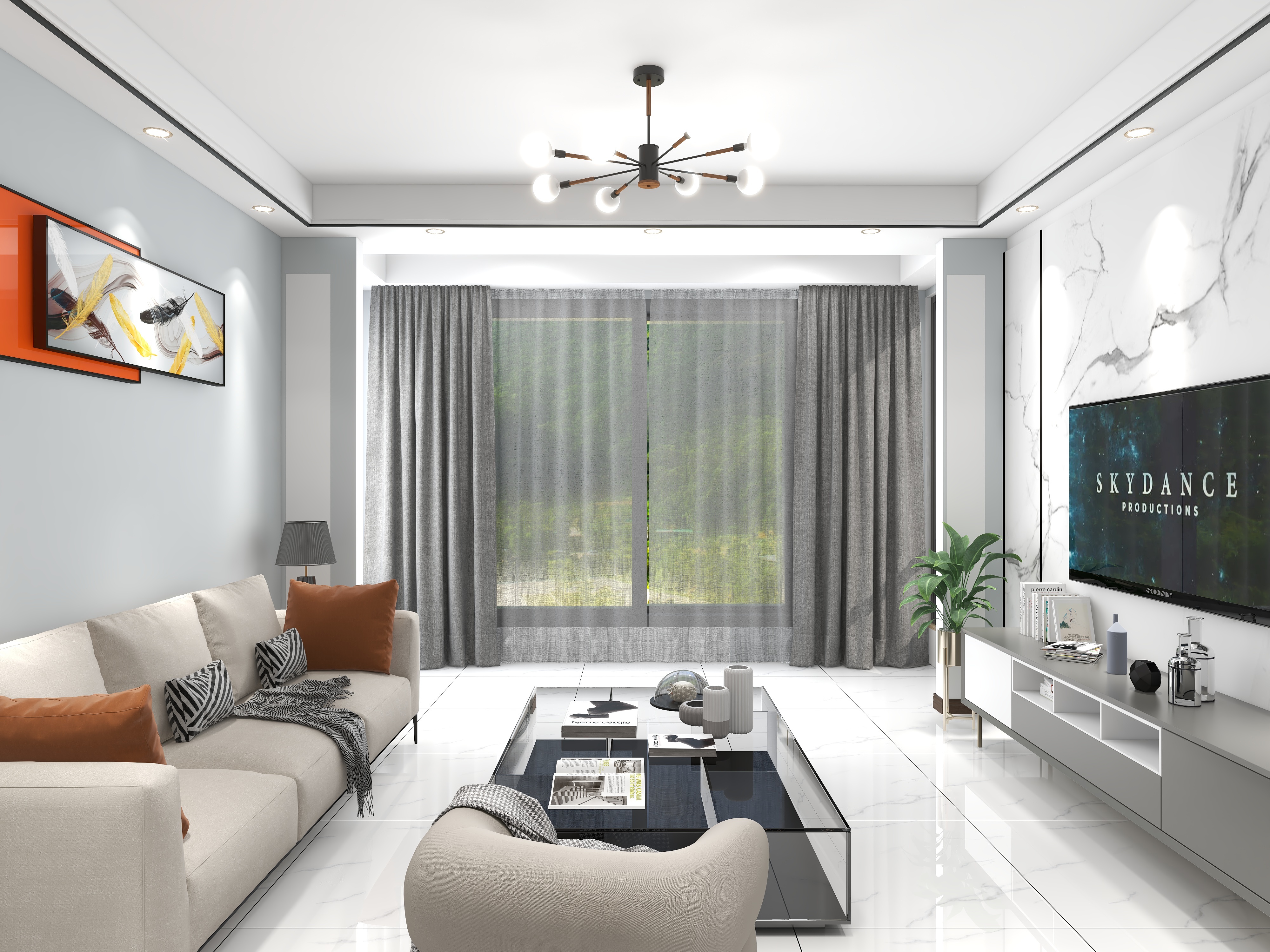 四川嘉阳装饰-极致现代简约-装修设计方案