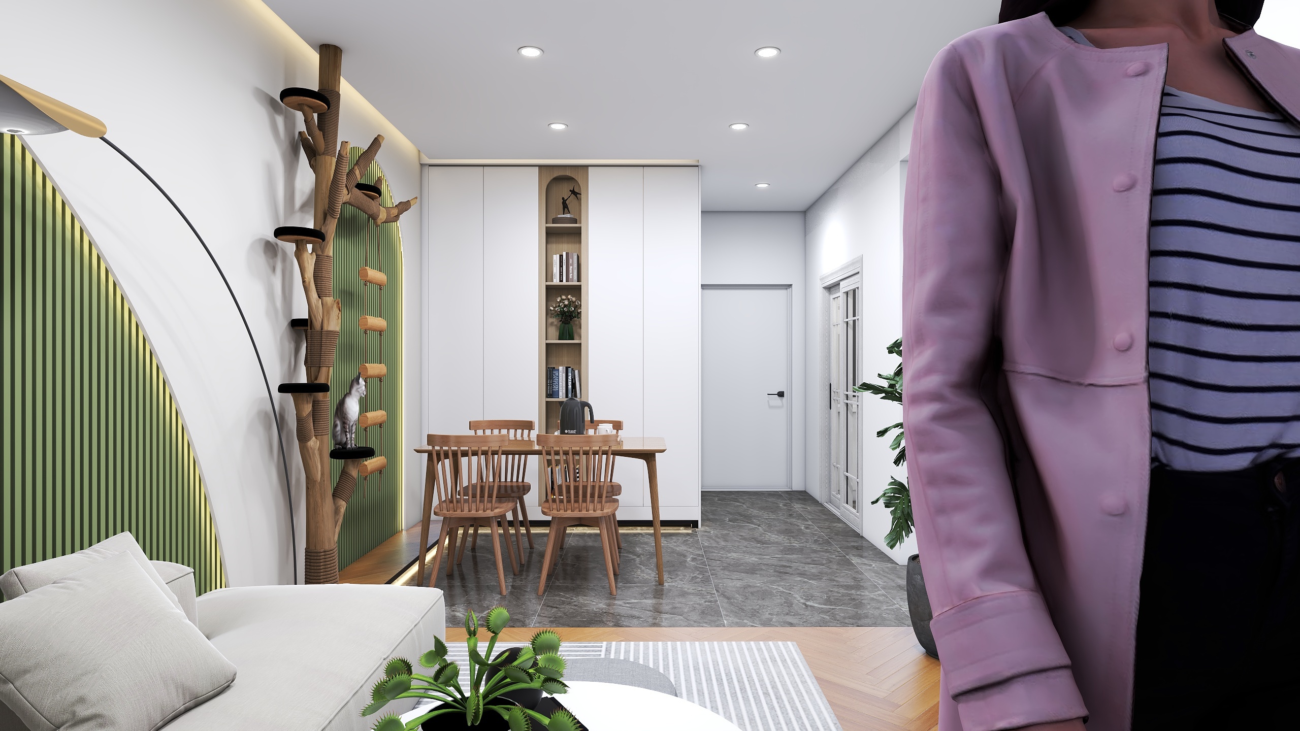 联合LianHe-德信海德公园83.00㎡A2’3室2厅1卫1厨-装修设计方案