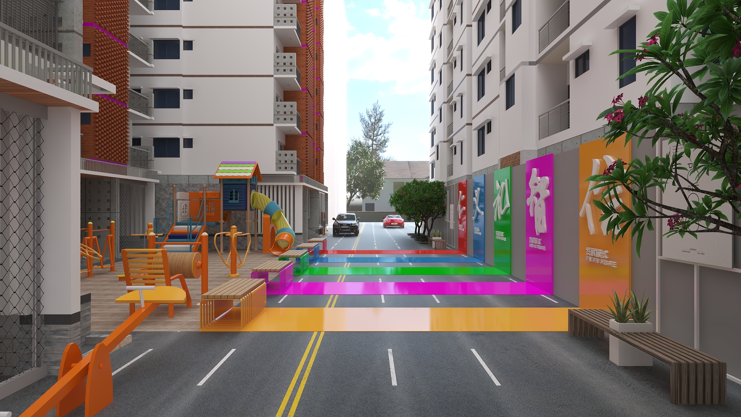 繁花流白8237-202200510四川广元金兴小融和健身广场-装修设计方案