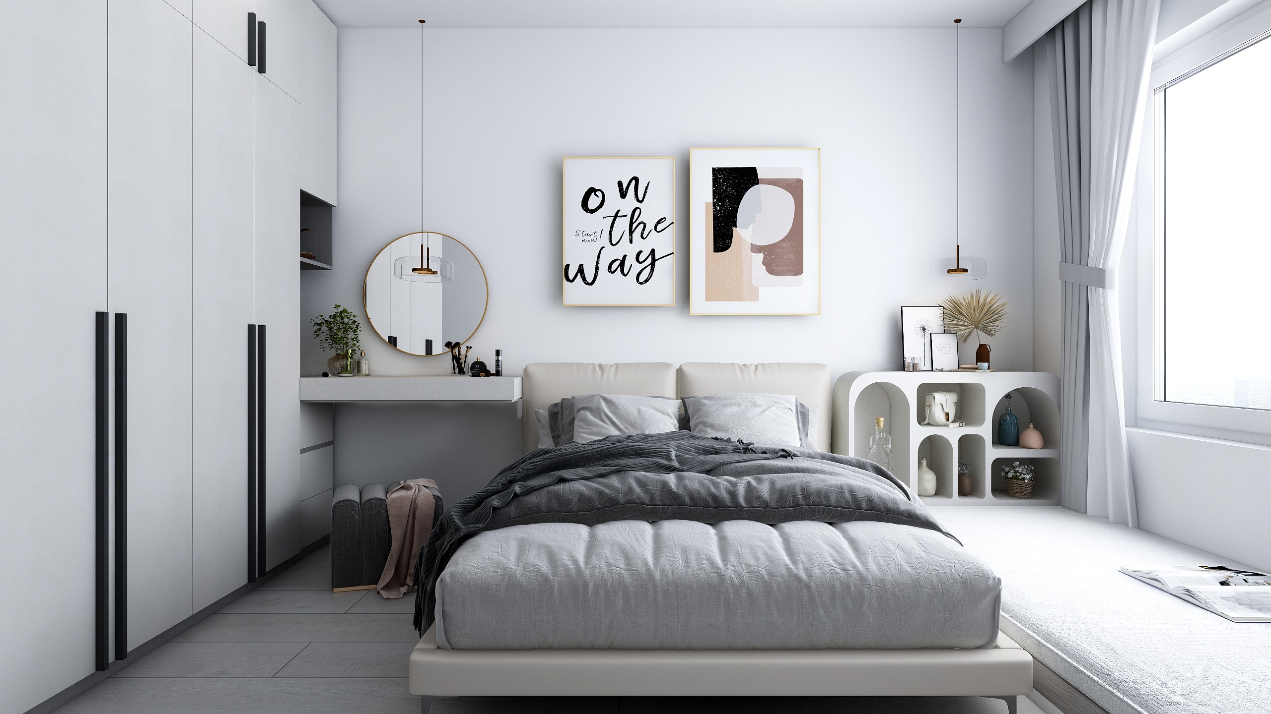 宏达装饰01-白沙至尊阳阿姨雅居.dwg-装修设计方案