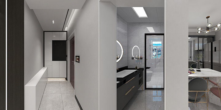 橙艺设计室-学府壹号6号1-1301-最终方案-装修设计方案