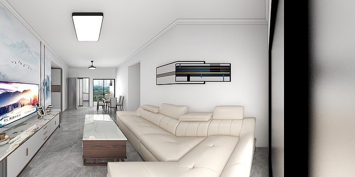 粤晟设计-14栋1座01户型-装修设计方案