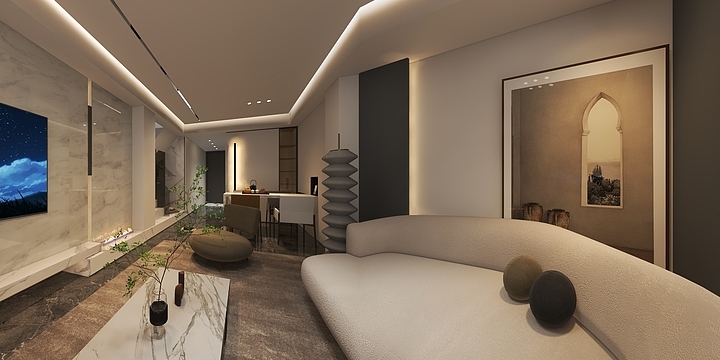 國設壹品-三盛15#502 - XGT.d-装修设计方案