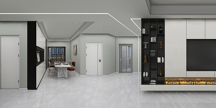 首艺设计师小羊1-中央花园-装修设计方案