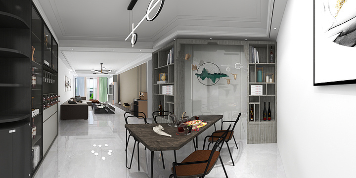 鹏博装饰，家具定制中15082822620-翰岭院2栋6号李哥-装修设计方案