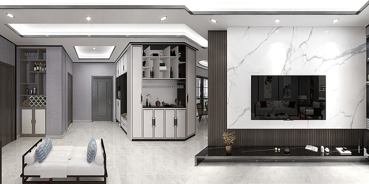 设计师-初夏-张总雅居设计图-装修设计方案