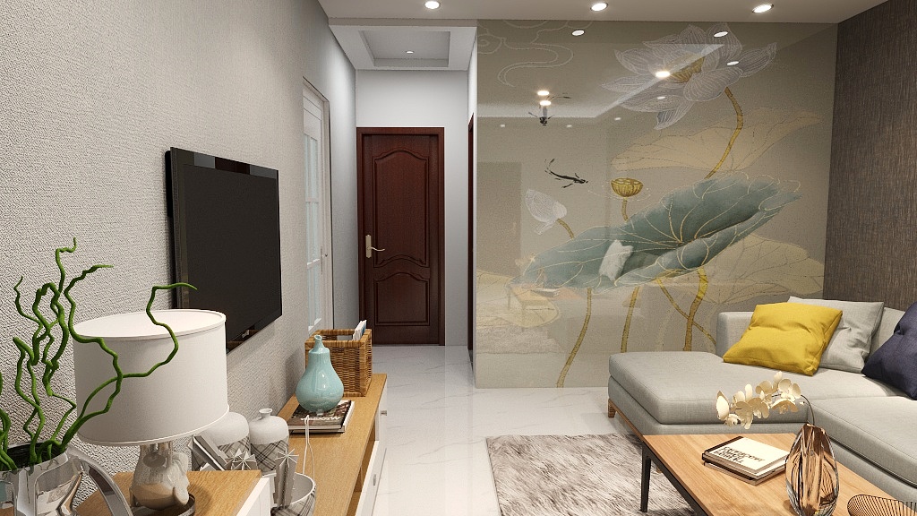 xinge2-瑞和园89.50㎡B户型3室2厅1卫装修效果图